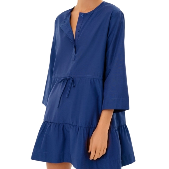 TUCKERNUCK POMANDER PLACE Lucy Light Blue Tiered Dress - Picture 2 of 16